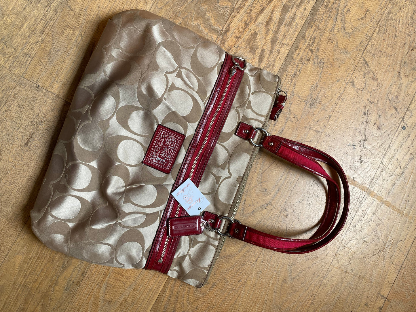 00s Cherry Poppy Coach Bag