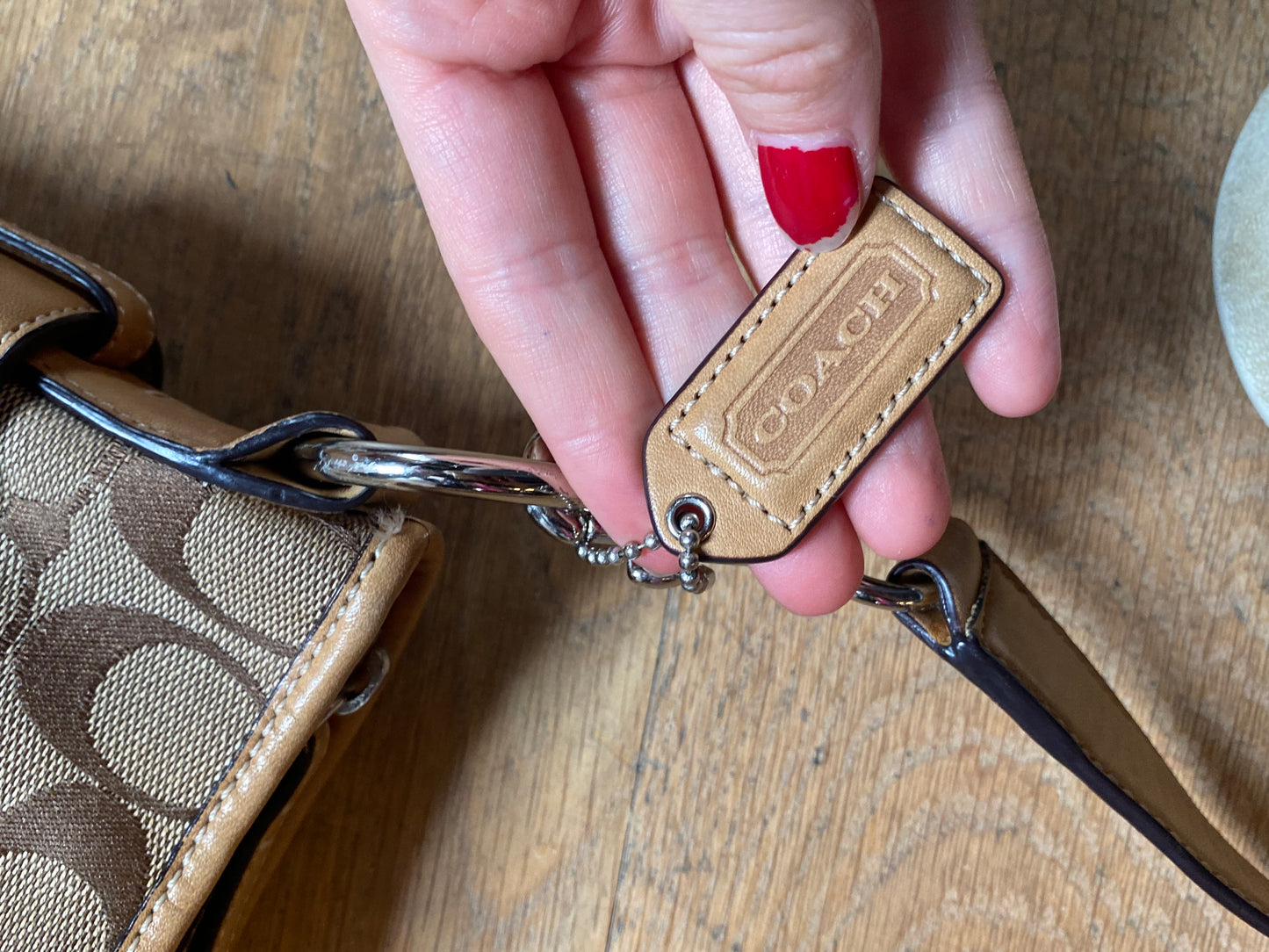 Over the Shoulder Coach Buckle Bag