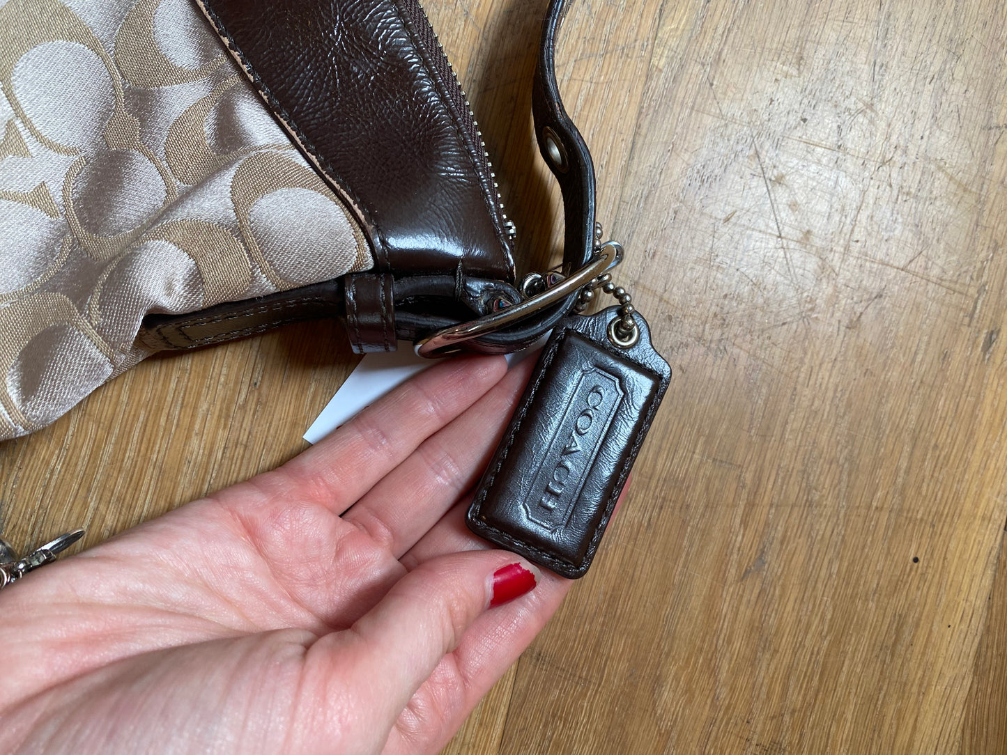 00s Chocolate Coach Bag