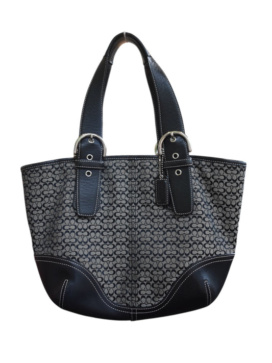 00s Coach Soho Jacquard Tote