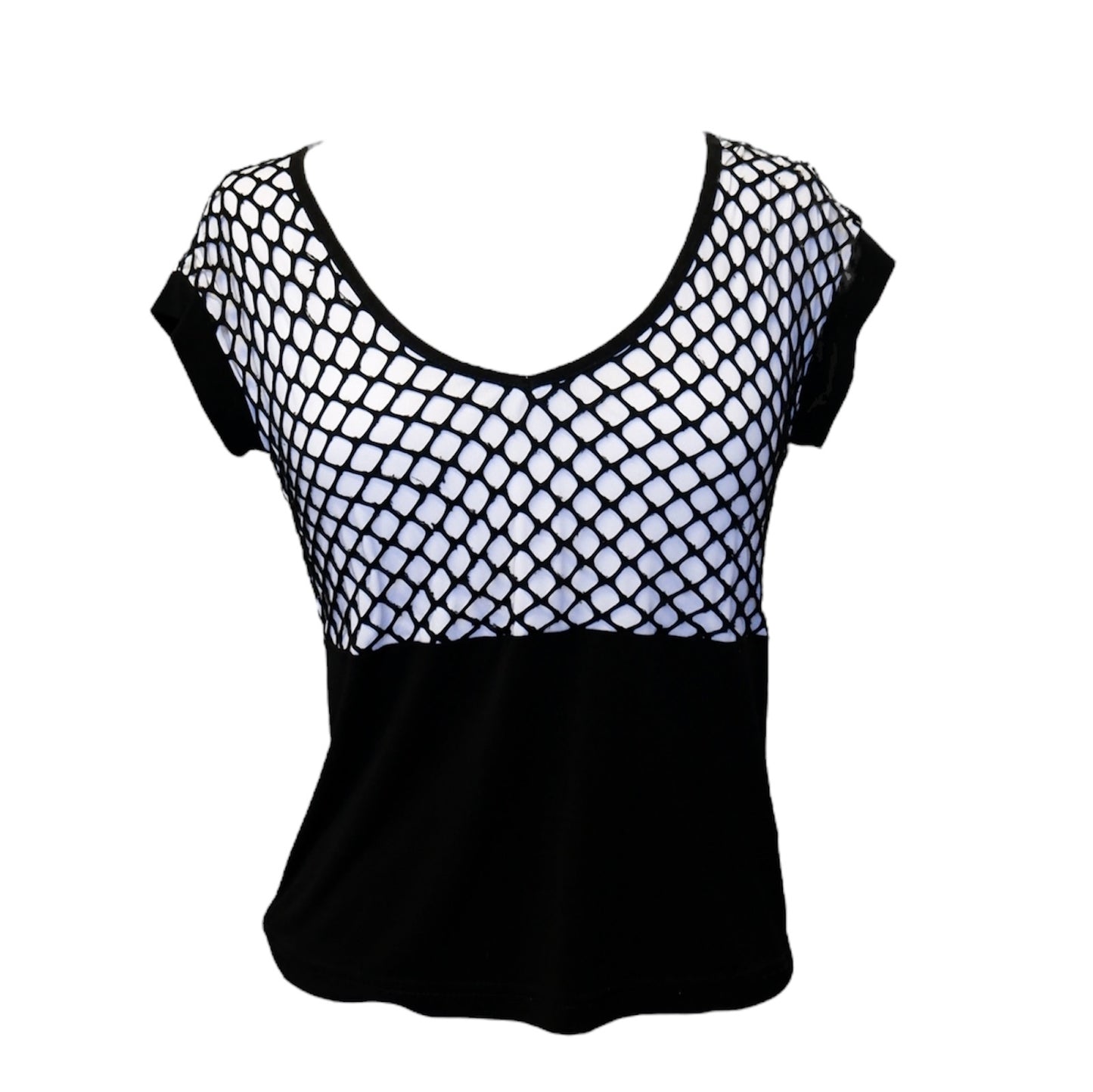 Y2k Fishnet Top | Size S