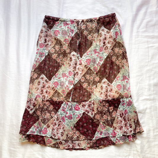 Patchwork Skirt - Size M