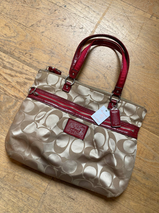 00s Cherry Poppy Coach Bag