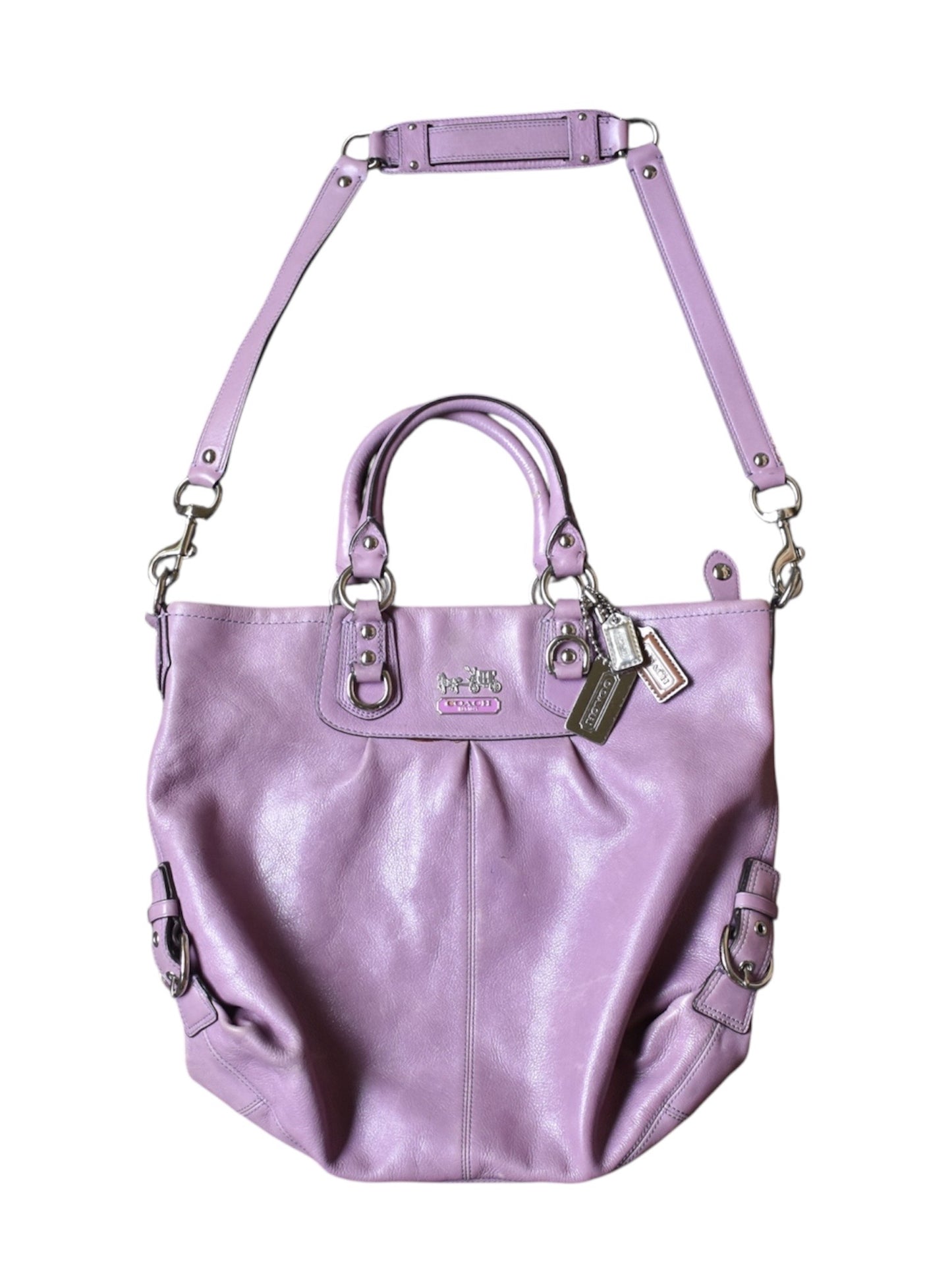 Lilac Coach Handbag