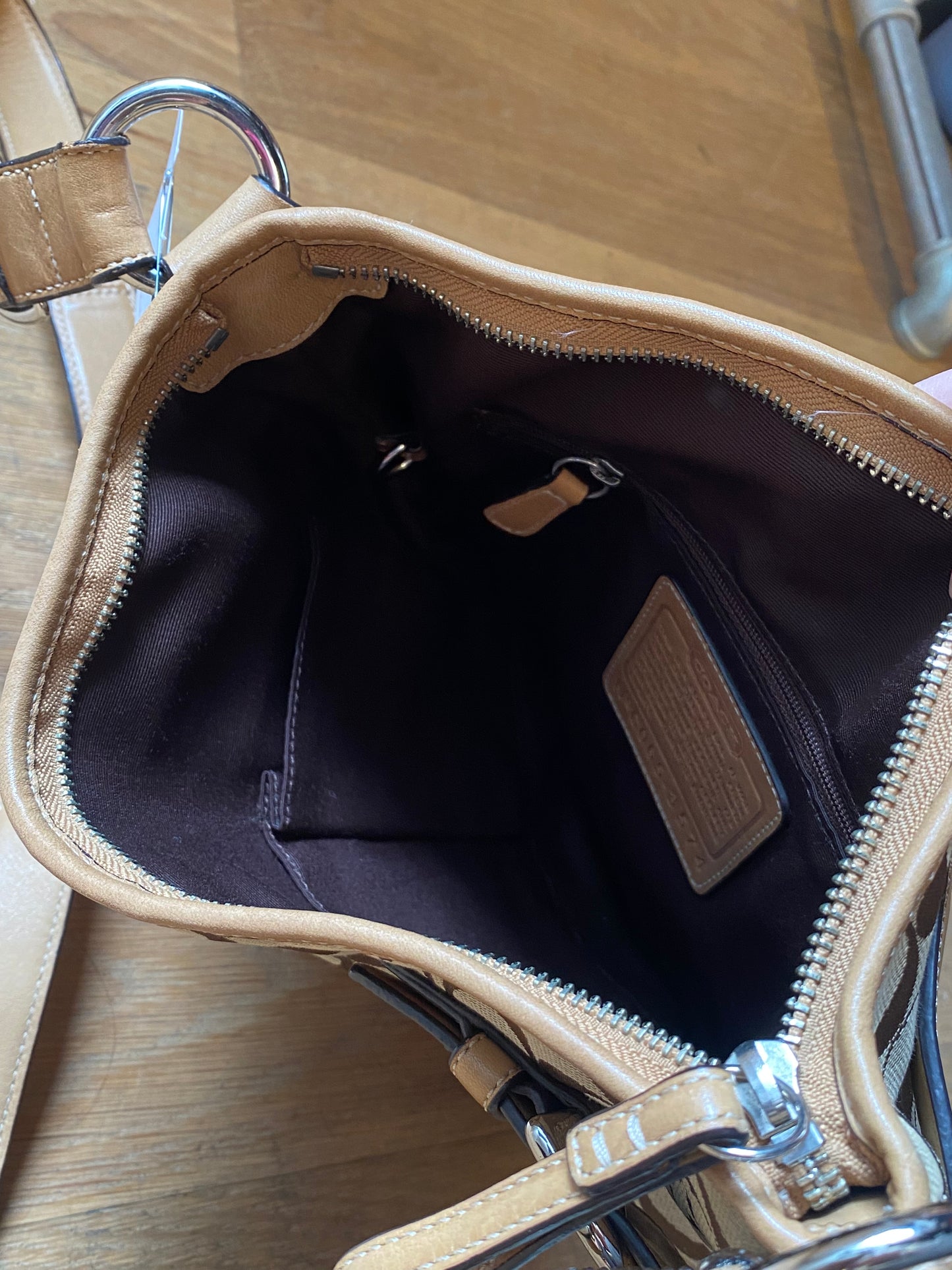 Over the Shoulder Coach Buckle Bag