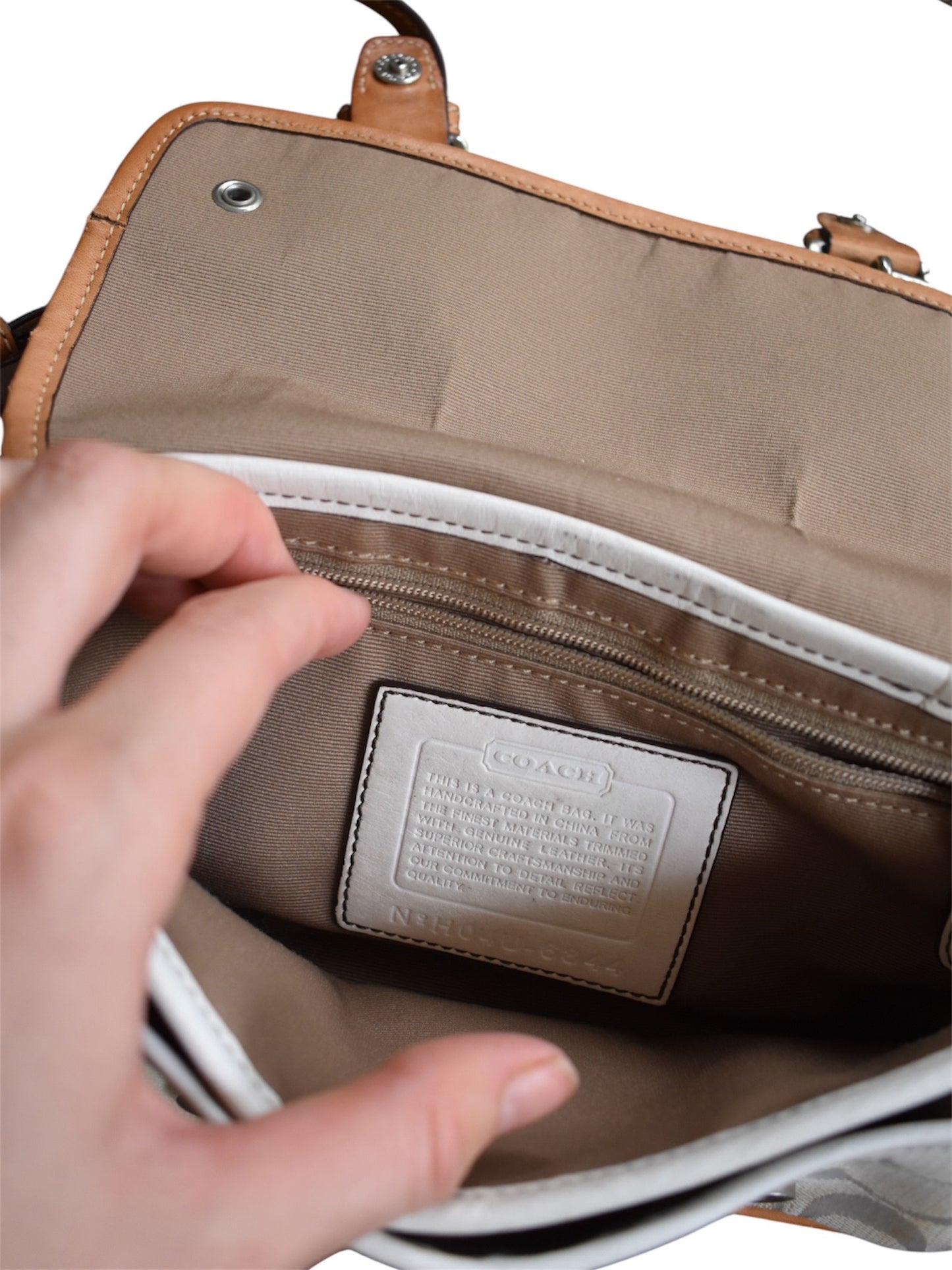 Coach Buckle Crossbody Bag