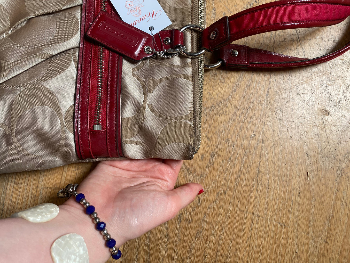 00s Cherry Poppy Coach Bag