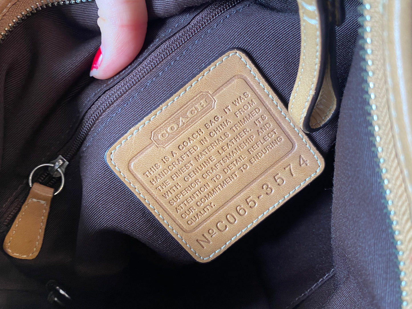 Over the Shoulder Coach Buckle Bag