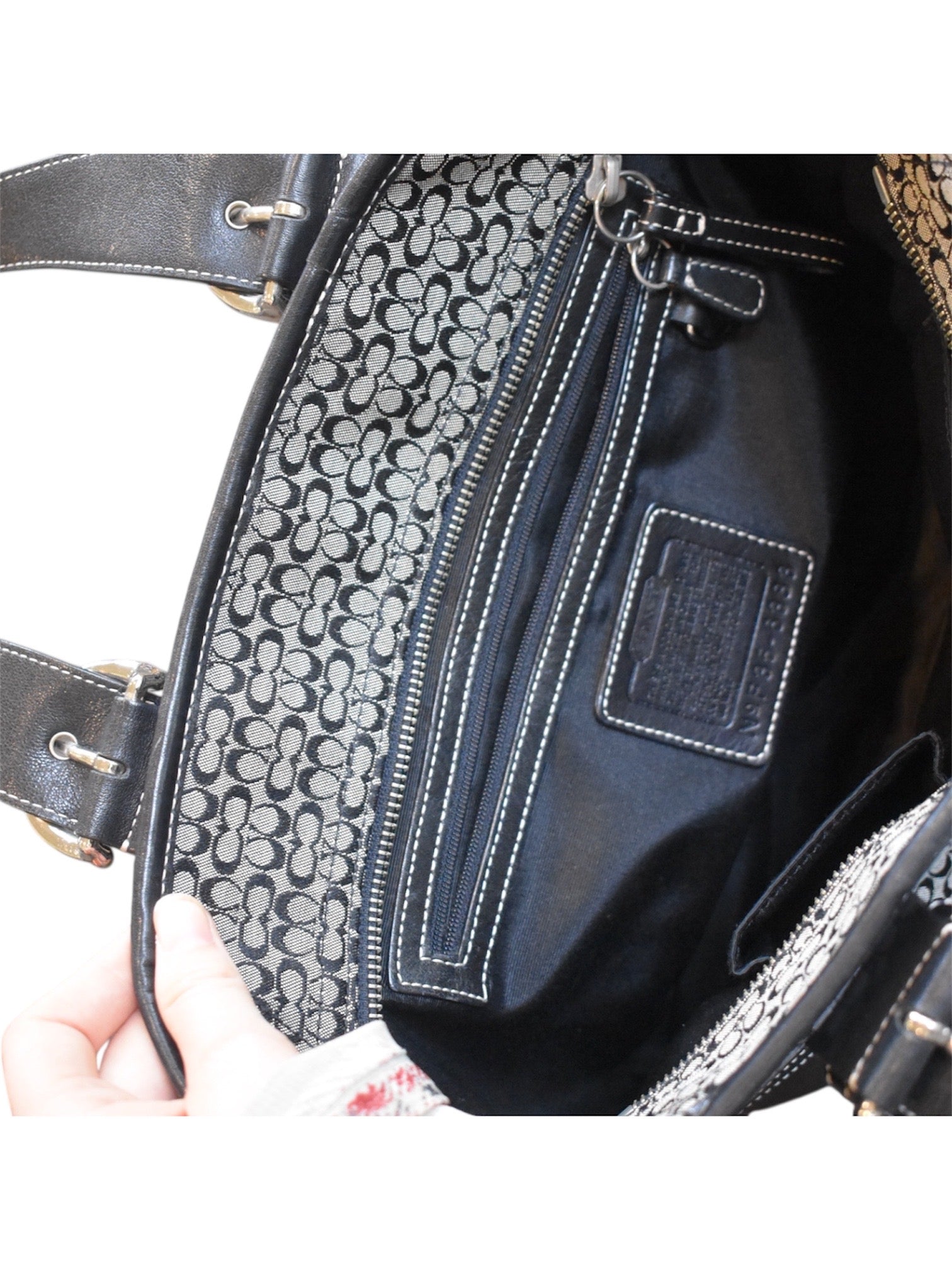 00s Coach Soho Jacquard Tote – Venom Vintage